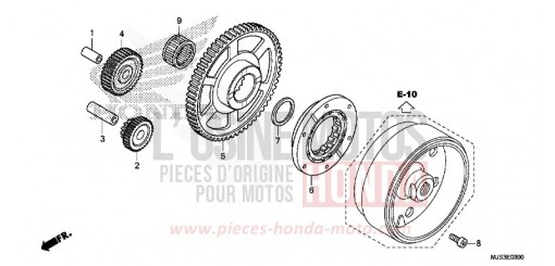 STARTING CLUTCH NC750JF de 2015